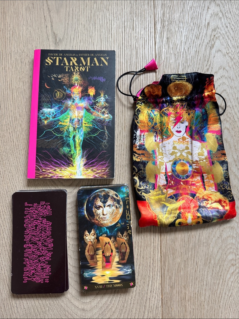 Starman Tarot Deck | David Bowie | Full Set with Book & Pouch
